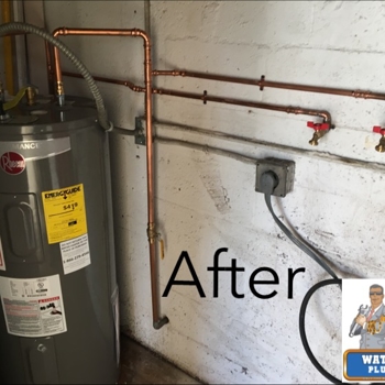 Water Heater Replacement After